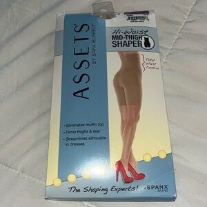 Assets shaper Mid-Thigh size 5 nude nwt
